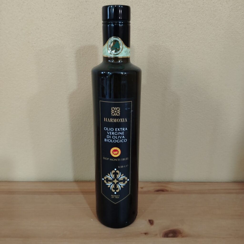 Olio extravergine di oliva biologico siciliano Harmonia 500ml