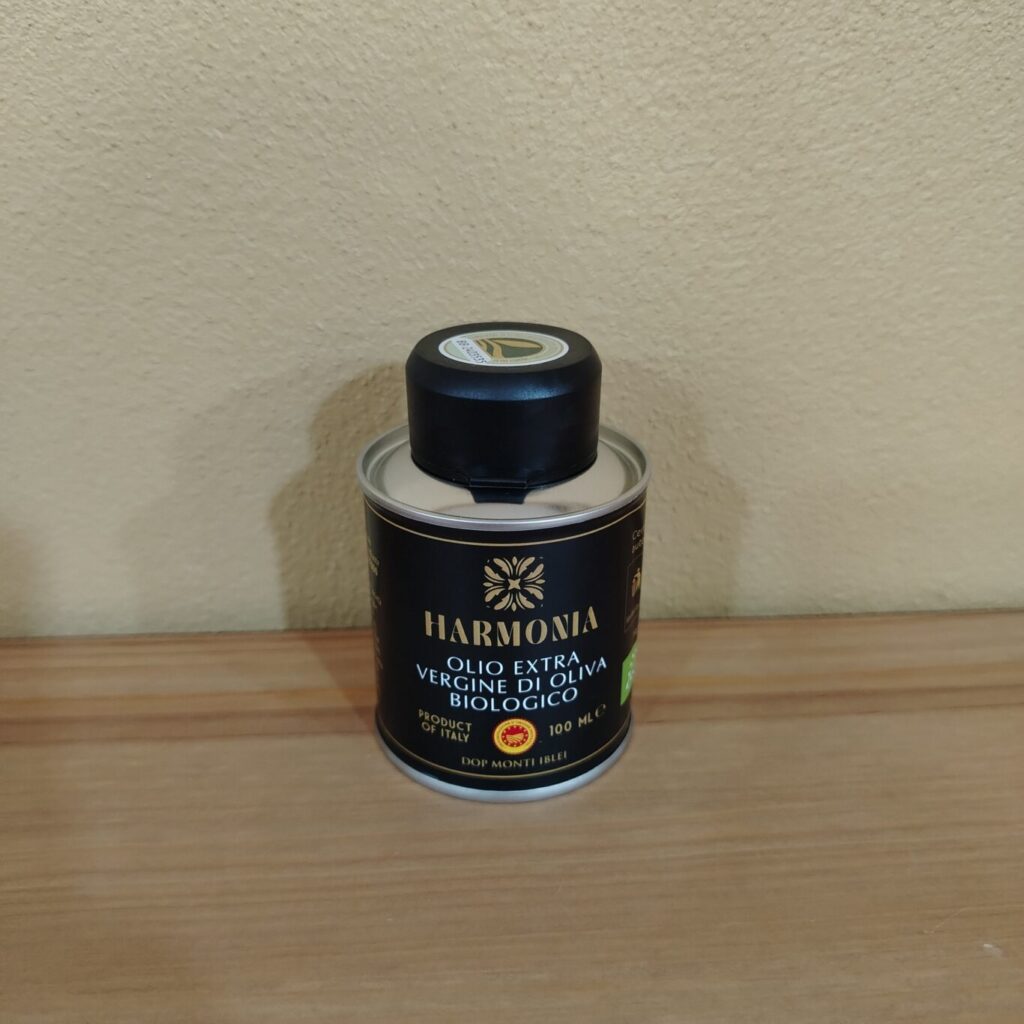 Olio extra vergine di oliva biologico Harmonia 100 ml